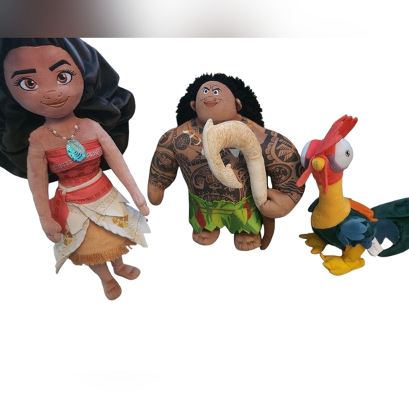 Disney Moana Adventure Plush Trio - Picture 5 of 6